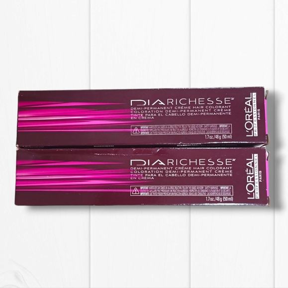 L'Oreal Professionnel DIARichesse 2 Tubes Ammonia-Free 9.13/9BG Sandy Be… - Picture 3 of 16